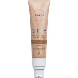 Lumene Stay Weightless Foundation SPF30 #5 Deep Tan