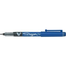 Pilot Fineliner V-Sign Pen Blue 2mm Marker Pen