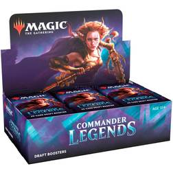 Wizards of the Coast Magic the Gathering Commander Legends Draft Booster Display
