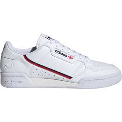 Adidas Continental 80 Vegan - White/Collegiate Navy/Scarlet