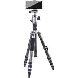 Vanguard VEO3GO265HCB Tripod Werkhoogte: 126 166.5 cm Grijs, Zwart