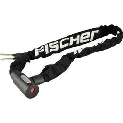 Fischer FAHRRAD 85898 Chaîne antivol noir fermeture à clé