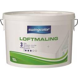 3 Vægmaling, Loftmaling Hvid 10L
