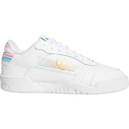 adidas Carrera Low Pride - Cloud White/Cloud White/Bright Cyan