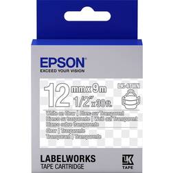 Epson LabelWorks White on Clear