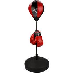 Avento Junior Set Palla Da Box Nero rosso Con Riflesso 41be