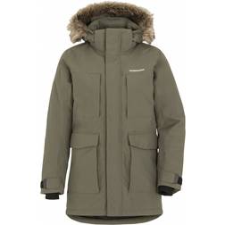 Didriksons Madi Boy's Parka - Fog Green (503442-384)