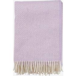 Klippan Yllefabrik Preppy Filt Lila (200x130cm)