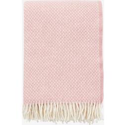 Klippan Yllefabrik Preppy Filt Rosa (200x130cm)