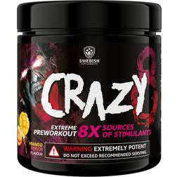 Swedish Supplements Crazy 8 Mango Peach 260g