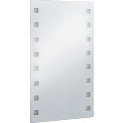 vidaXL Badkamerspiegel LED 60 x 100 cm