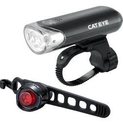 Cateye voor- en achterverlichting EL135/Orb Noir