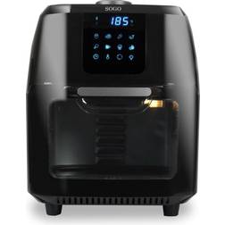 Sogo Human Technology 1800 Friggitrice Ad Aria + Forno Multifunzione 1800W / 10L / Timer 60min / Controllo Touch Ricettario