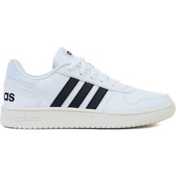 adidas Hoops 2.0 - Cloud White/Core Black/Cloud White