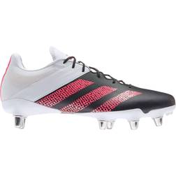 Adidas Kakari Elite Soft Ground Boots - Core Black/Signal Pink/Crystal White/Coral