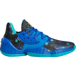 adidas Harden Vol. 4 M - Glow Blue/Royal Blue/Gold Metallic