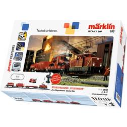 Märklin Kit davviamento vigili del fuoco H0 della DB Notfalltechnik 29722