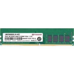 Transcend JM2666HLH-4G memoria 4 GB 1 x 4 GB DDR4 2666 MHz