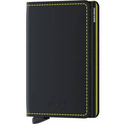 Secrid Slimwallet - Matte Black Yellow