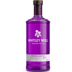Whitley Neill Rhubarb & Ginger Gin 43% 175cl
