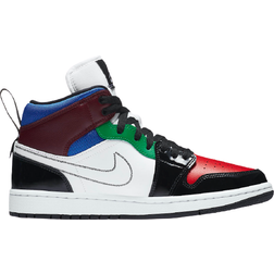 Nike Air Jordan 1 Mid SE W - Black/University Red/Hyper Royal/White