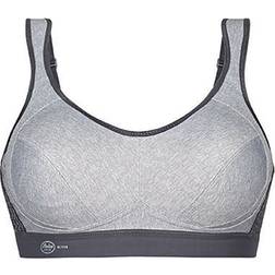 Anita Maximum Support Extreme Control Sports Bra - Heather Grey