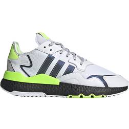 adidas Nite Jogger M - Cloud White/Core Black/Signal Green