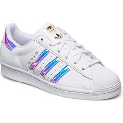 Adidas Superstar White Iridescent Stripes Women's