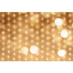Nordic Home Christmas Curtain Lampada a Corda 216 Lampade