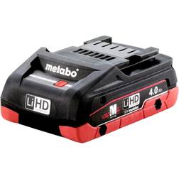 Metabo Batteria LiHD 18 v, 4,0 Ah hd prestazioni elevate in un formato compatto