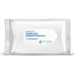 Bacitiox Wipes 80% desinfektionsservietter 300-pak