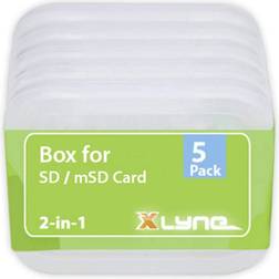 Xlyne Memory card sleeve SD card Transparent