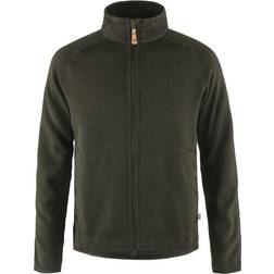 Fjällräven Övik Fleece Zip Sweater - Deep Forest