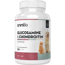 Animigo Glucosamina y Condroitina Perros y Gatos 180 Cápsulas