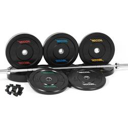 Recoil Barbell Set Wtih Bumper Plates 170kg