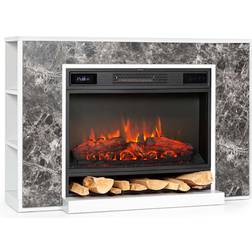 Klarstein Caminetto elettrico Vulsini Nightfall, 1900 W, tecnologia LED, telecomando