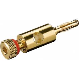 Goobay Gold Banana-Banana M-F Adapter