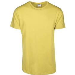 Urban Classics Shaped Long T-shirt - Lemon Mustard