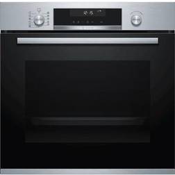 Bosch HBA538BS6S Vit, Rostfritt stål
