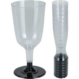 Plastic Wine Glass 8pcs