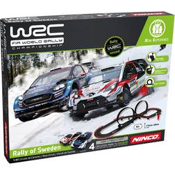 Ninco Circuit de voitures Rallye de Suède 6 m Wireless Technology