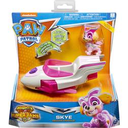 Spin Master Paw Patrol Mighty Pups Super Paws Skye Deluxe Vehicle