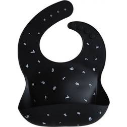 Mushie Silicone Hagesmæk Numbers Black