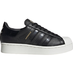 adidas Superstar Bold W - Core Black/Off White/Gold Metallic
