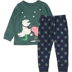 Name It George Pig Nightset - Green/Bistro Green (13184781)