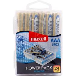 Maxell 790268.04.CN, Kertakäyttöinen akku, AA, Alkali, 1,5 V, 24 kpl, Monivärinen