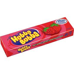 Wrigley's Hubba Bubba Strawberry Soft Chewing Bubble Gum 35g 5Stk.