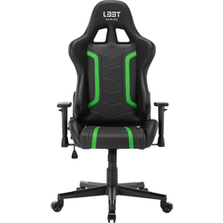 L33T Energy Gaming Stol - Sort/Grøn