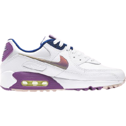 Nike Air Max 90 NS SE W - White/Purple Nebula/Barely Volt/Multi-Colour