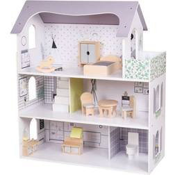Woodi Dollhouse Sophie with Furniture